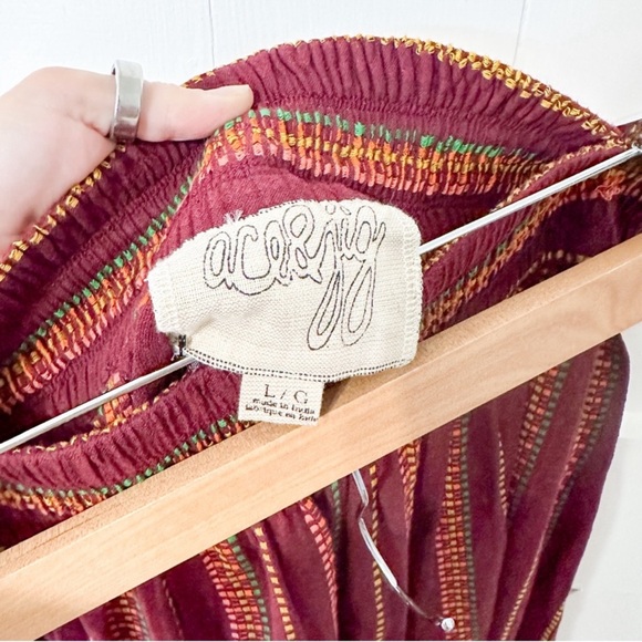 Ace & Jig Rara Midi Skirt Garnet Stripe Size
Large NWT - Picture 2 of 6